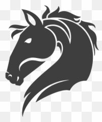 Library Of Horse Icon Clip Art Royalty Free Stock Png Files - Horse Head Logo Designs,White Horse Png