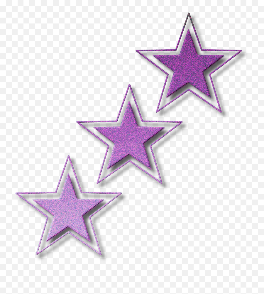 Png Stars Glitter Type Clip - Glitter Purple Star Png,Glitter Stars Png
