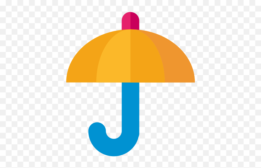 Umbrella Weather Wet Icon - Weather Forecasting 512x512 Dot Png,Yellow Umbrella Icon