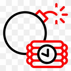 Bomb Icon Terrorism Explosive Crime - Dot png