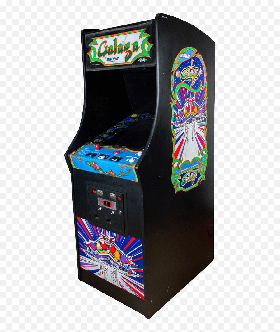 Arcade Games Png Picture - Galaga Arcade Machine,Arcade Cabinet Png