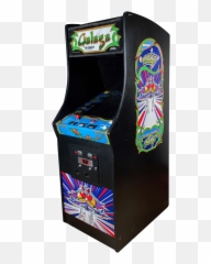 Arcade Games Png Picture - Galaga Arcade Machine,Arcade Cabinet Png