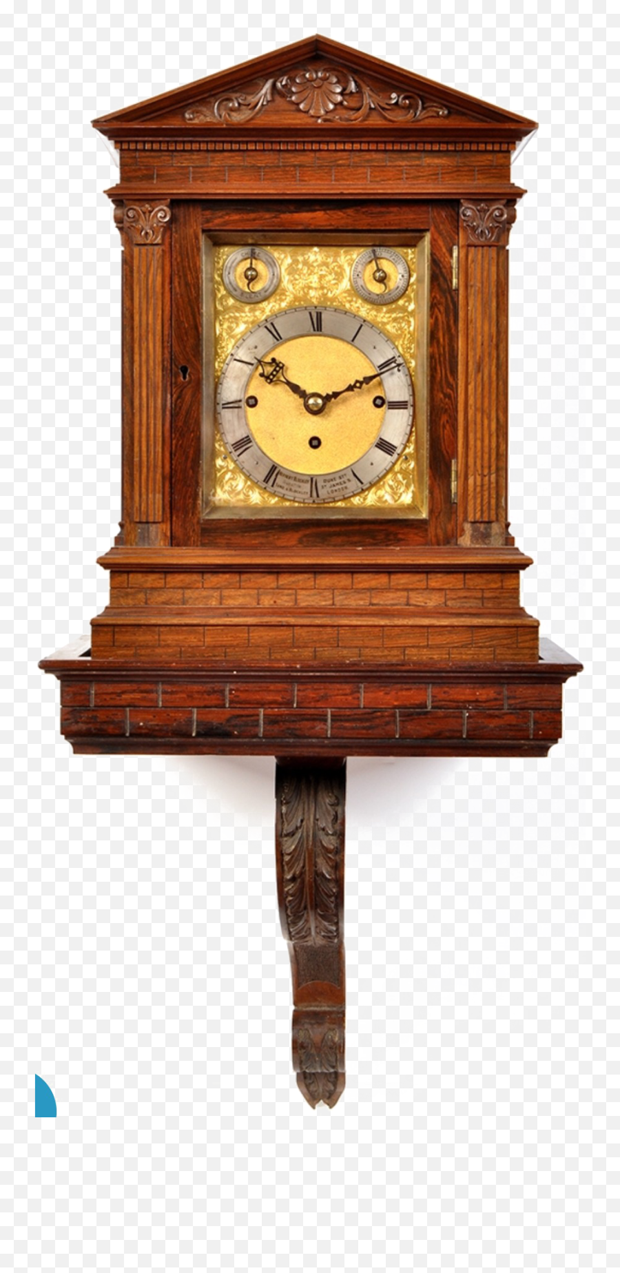 Bracket Clock Download Free Transparent - Antique Png,Bracket Png