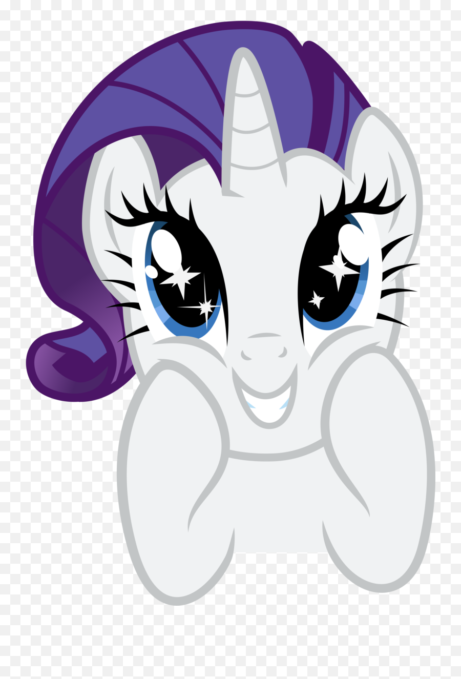 Unicorn Images Rarity Vectors - My Little Pony Face Png,Rarity Png