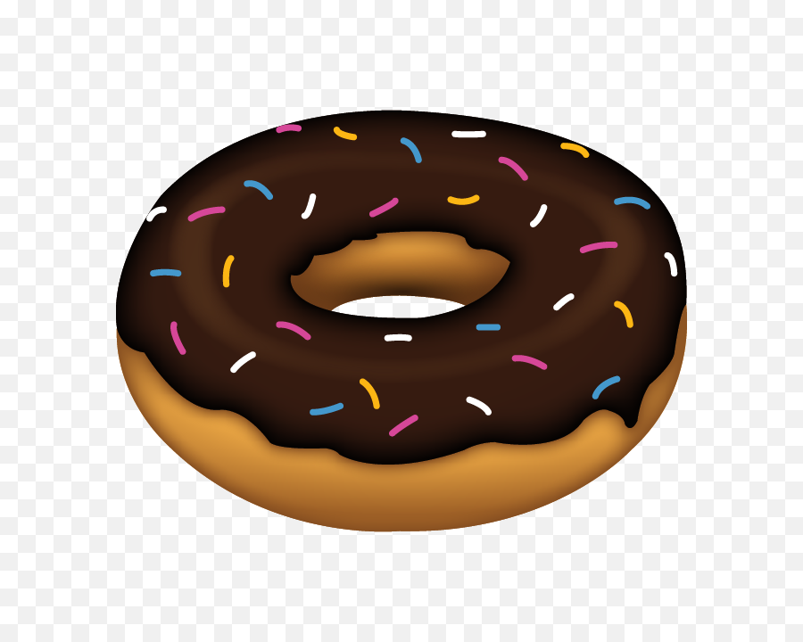Doughnut Emoji Food - Donut Png,Donuts Transparent