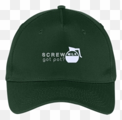 Screw Pot Got Milk Baseball Cap - Baseball Cap Png,Got Milk Png
