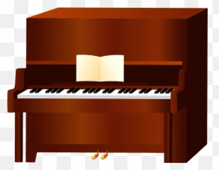 Upright Piano Musical Instrument Clipart Free Download - Transparent Piano Clipart png