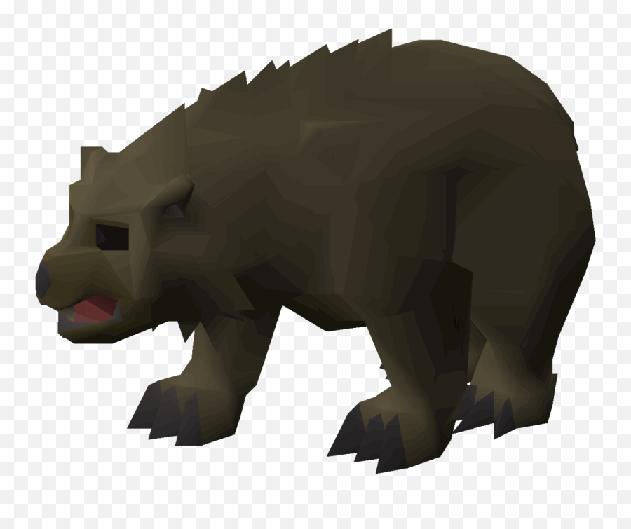 Grizzly Bear Cub - Osrs Wiki Rhinoceros Png,Grizzly Bear Png