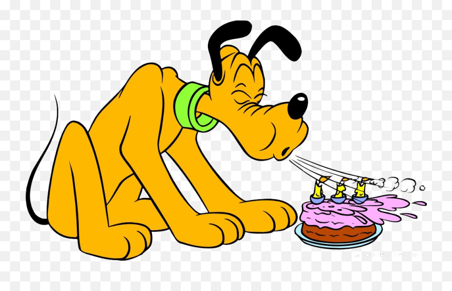 Pluto Png Transparent - Happy Birthday Disney Pluto,Pluto Png