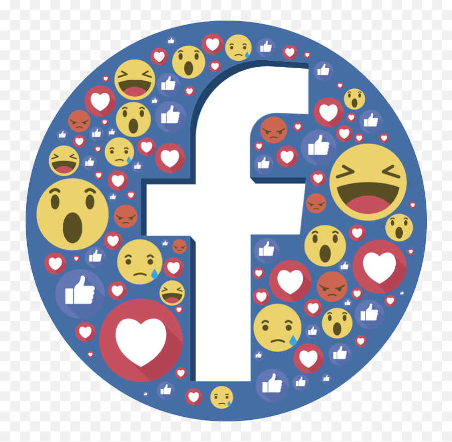 Facebook Emoji Logo Window Decal - Tenstickers Old Wareham Png,Facebook Emojis Png