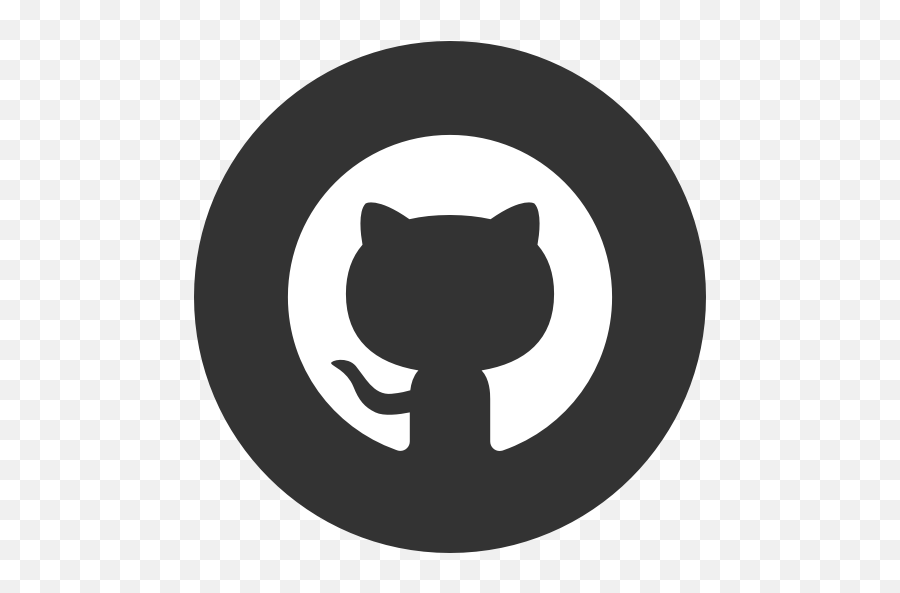 Circle Github Round Icon - Transparent Background Github Icon Png,Github Logo Png