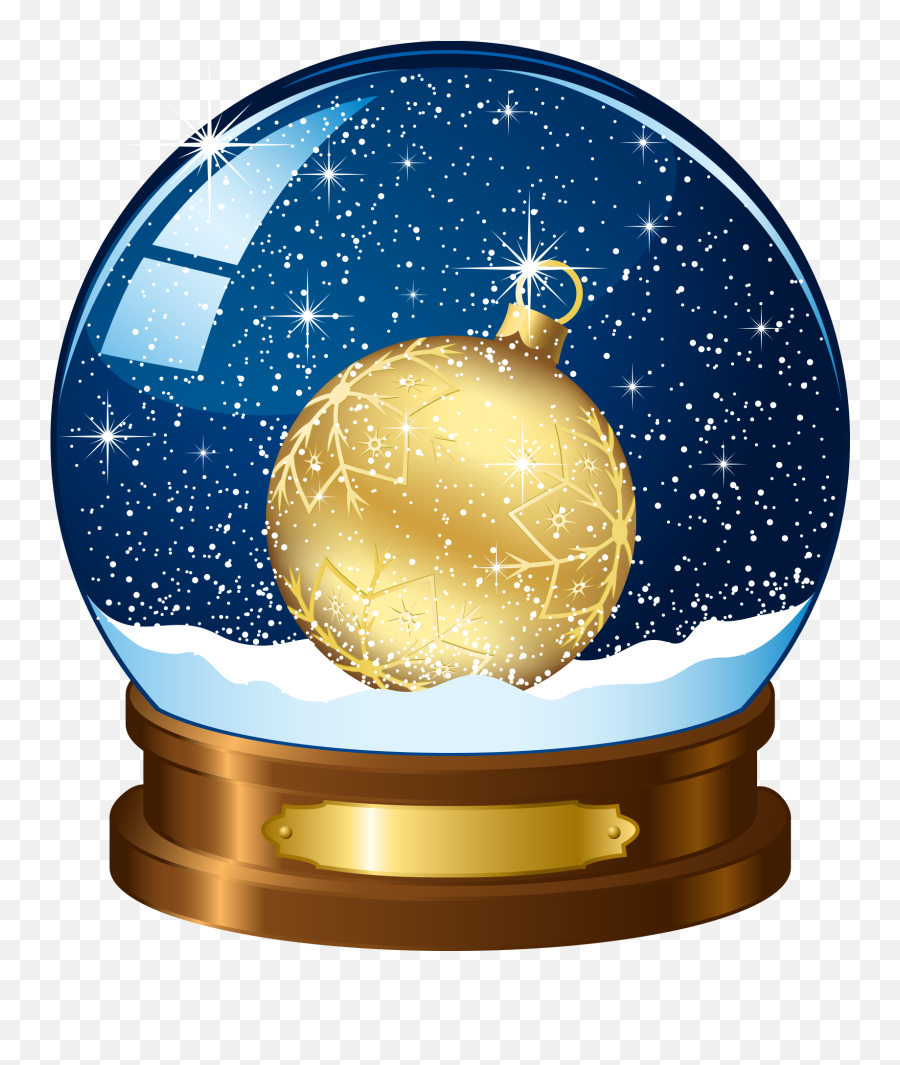 Library Of Snowflake Globe Graphic Royalty Free Stock Png - Cute Drawings Snow Globe,Snow Globe Png