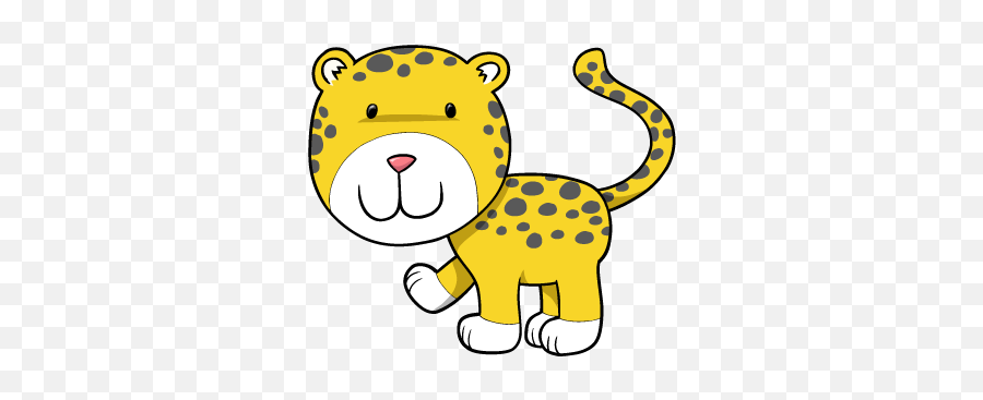 Cheetah Cartoon Png 1 Image - Easy Cheetah Cartoon,Cheetah Png