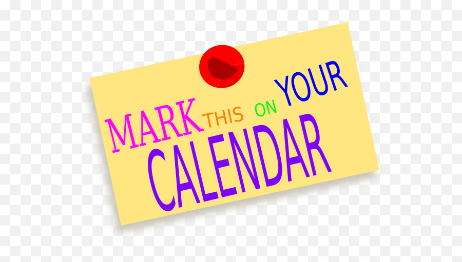 mark your calendar clip art