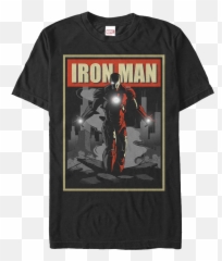 Iron Man Shadow Poster Marvel Comics T - Shirt Png,Arc Reactor Png