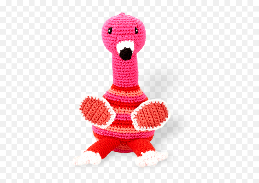 Flamingo Rattle - Crochet Png,Rattle Png