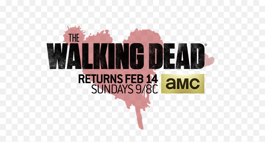 The Walking Dead U0026 Hallmark Eat Up Valentineu0027s Fm 95 Waag - Walking Dead Png,Walking Dead Logo Png