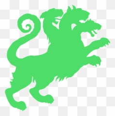 Cerberus Silhouette - Free Vector Silhouettes Creazilla Cerberus Silhouette Png,Cerberus Logo
