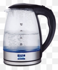 Kent Elegant Electric Glass Kettle - Kent Kettle Png,Kettle Png
