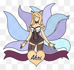 Kda Ahri By Sinnohremakes - Fur Affinity Dot Net Cartoon Png,Ahri Png