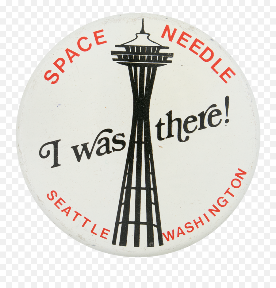 Space Needle I Was There Busy Beaver Button Museum - Tower Png,Space Needle Png