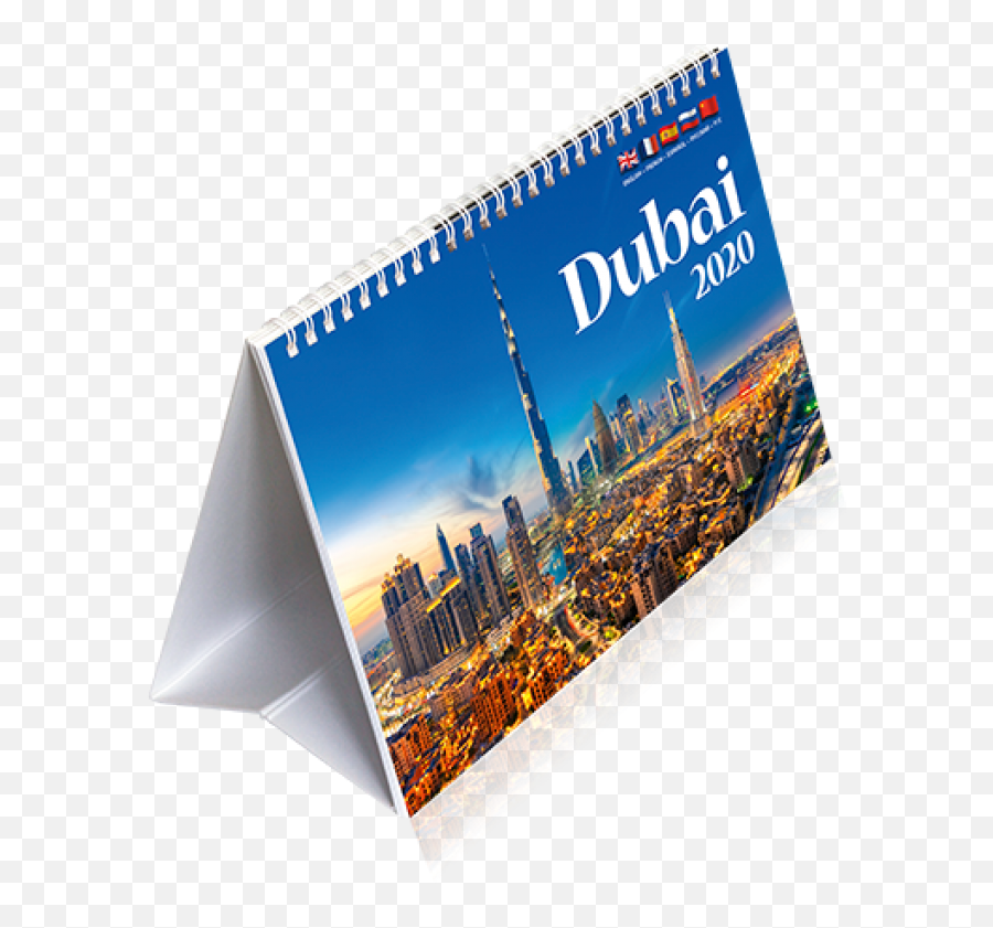 Dubai Desk Calendar 2020 Burj Khalifa - Calendars Ask Explorer Abu Dhabi 2020 Calendar Png,Burj Khalifa Png
