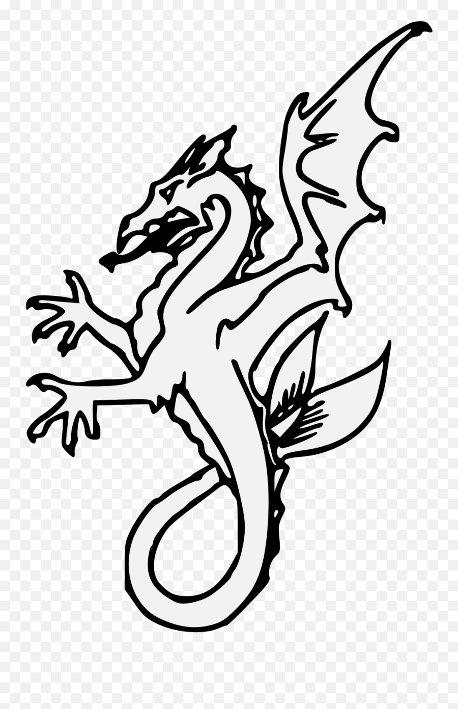 Details Png - Heraldry Sea Dragon Highresolution Png Sea Dragon How To Draw A Dragon,Jiren Png