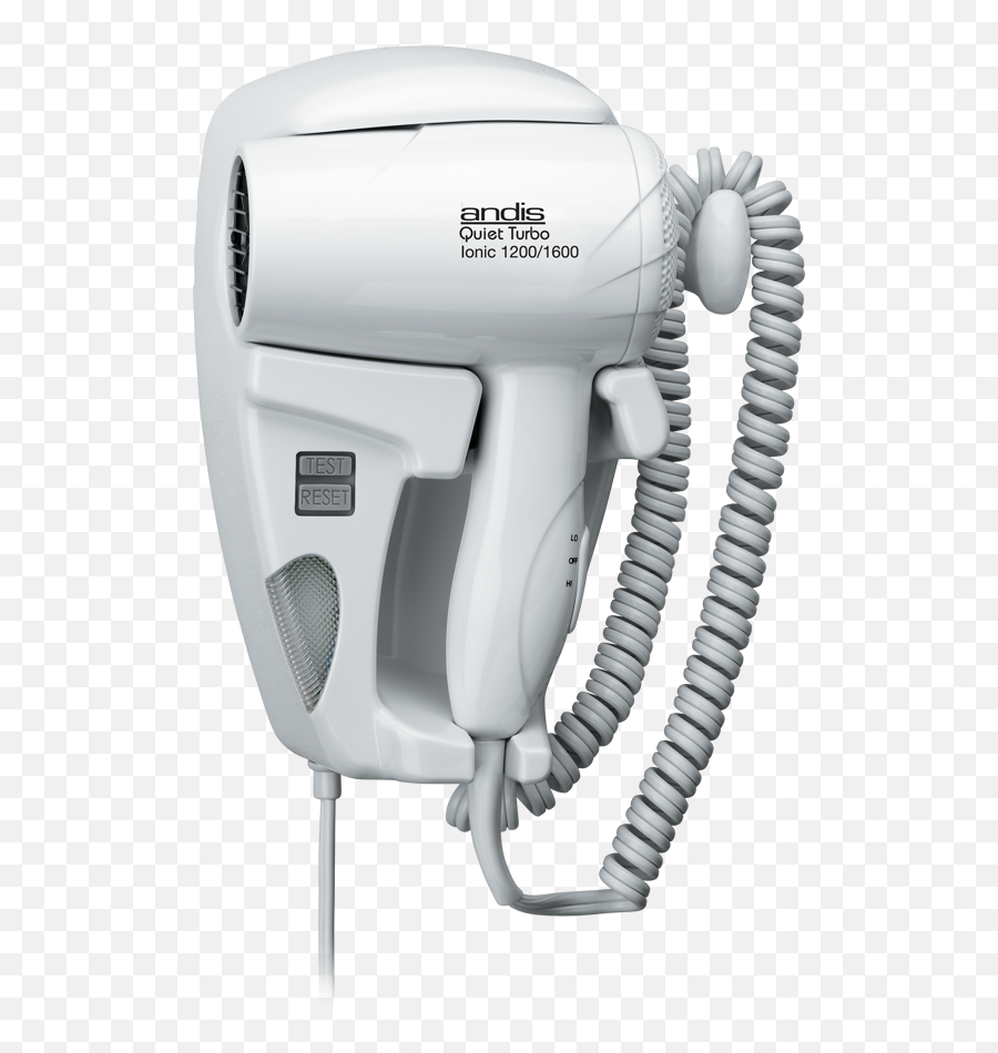 Andis Hang - Up Quiet Turbo Hair Dryer With Night Light 1600w White Hair Dryer Png,Hair Dryer Png
