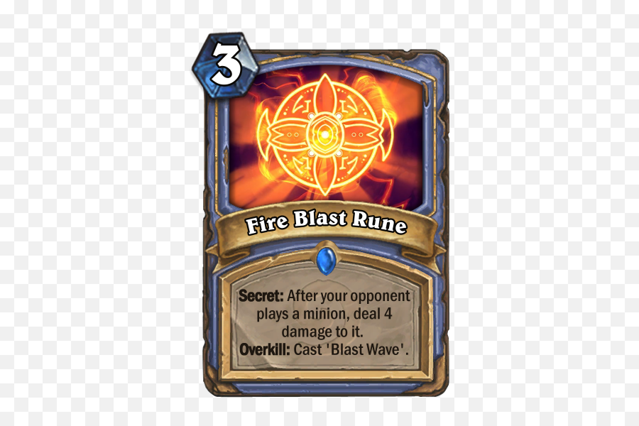 Should I Play Around Fire Blast Rune Or Mirror Entity It - Hearthstone Greater Arcane Missiles Png,Fire Blast Png