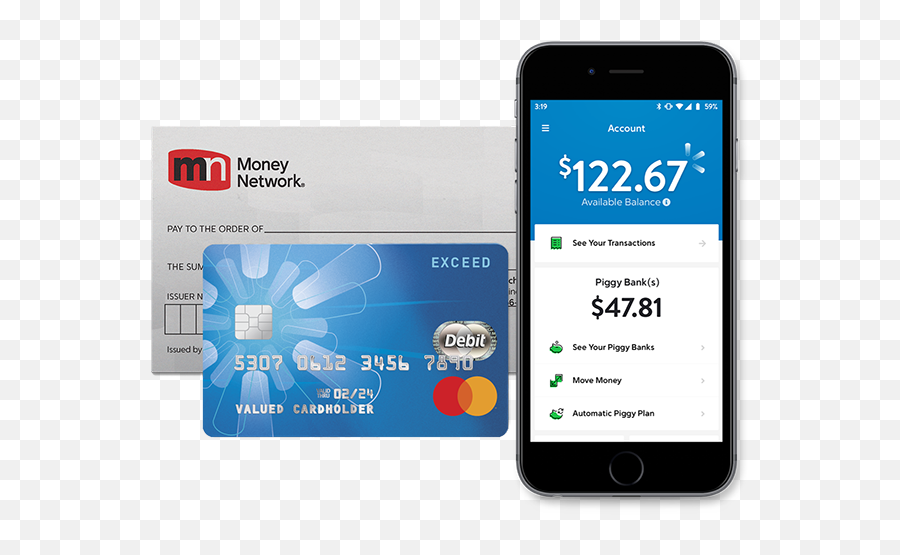 Exceed By Money Network Card Walmart Money Network Card Png,Walmart