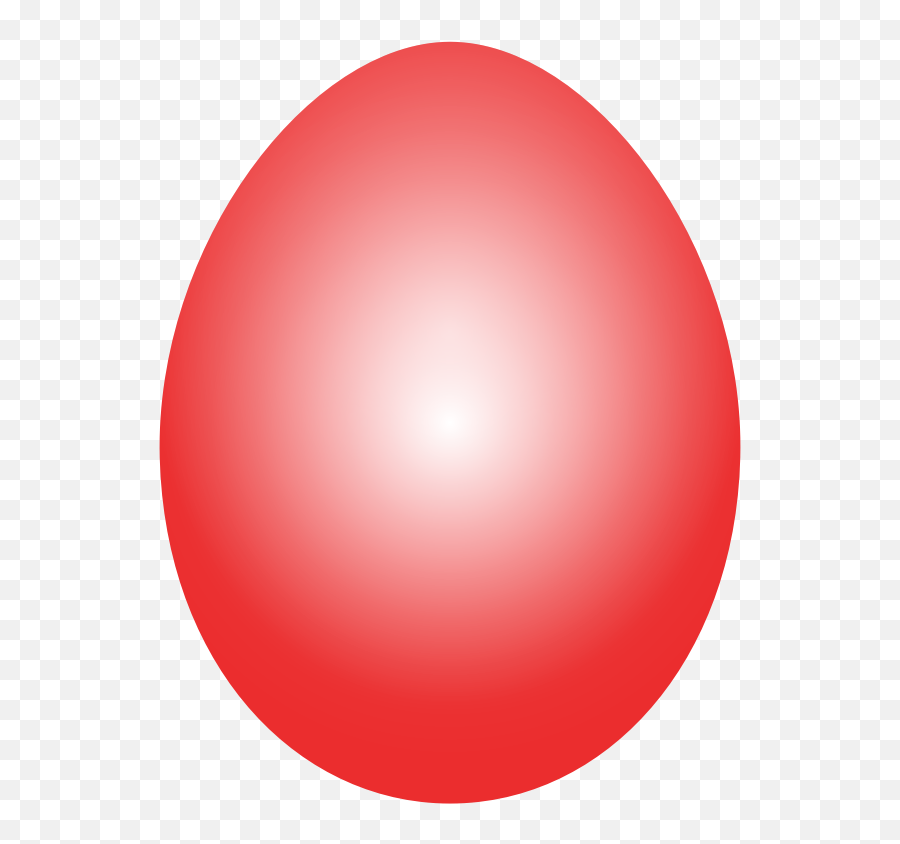 Red Easter Egg - Easter Egg Transparent Red Png,Egg Transparent Background