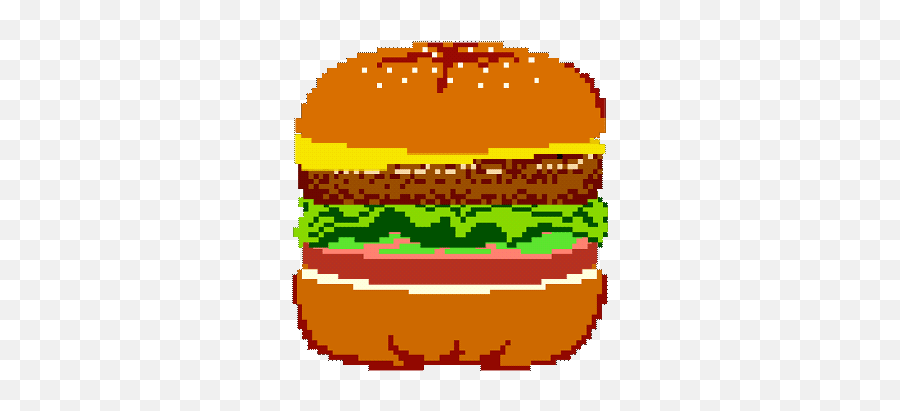 Cheeseburger Sticker Gif Gfycat - Burger Gif No Background Png,Cheeseburger Transparent Background