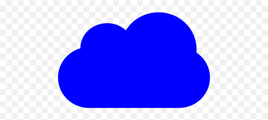 Blue Cloud 4 Icon - Blue Cloud Icon Png,Cloud Icon Png