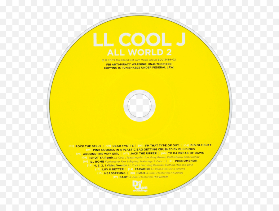 Ll Cool J - Cd Png,Album Png