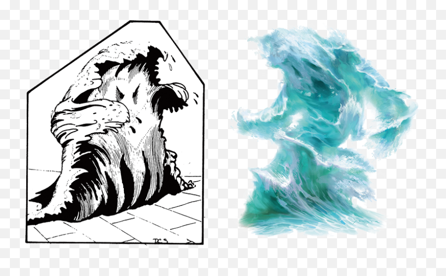 Monsters - Water Elemental Map Png,Dungeons And Dragons Png