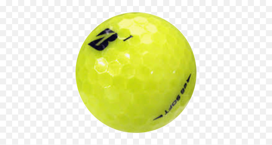 E6 Soft - Optic Yellow Bridgestone E Golf Balls Png,Golf Ball Transparent