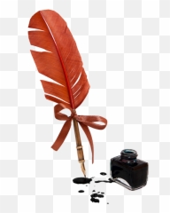 Quill Scribe Inkwell Pen Png Images Pngs 26png - Pluma De Escritor En Png,Quill Png