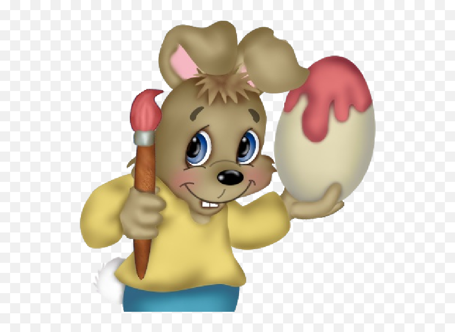 Cute Easter Bunny Cartoon Imagesall Images Are Png Transparent Background