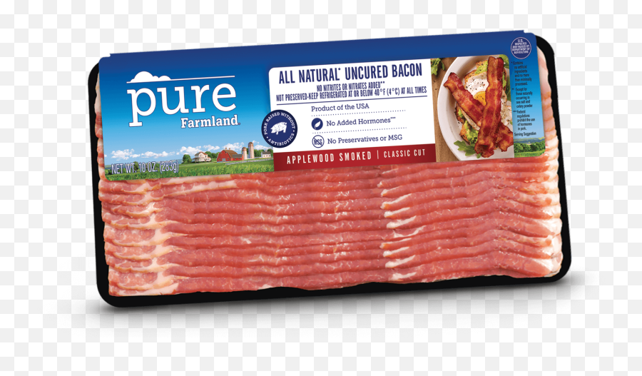 Pure Farmland Uncured Bacon - Pure Search Png,Bacon Transparent