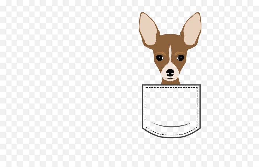 Chihuahua In Pocket - Shirt Pocket Pet Png,Pocket Png
