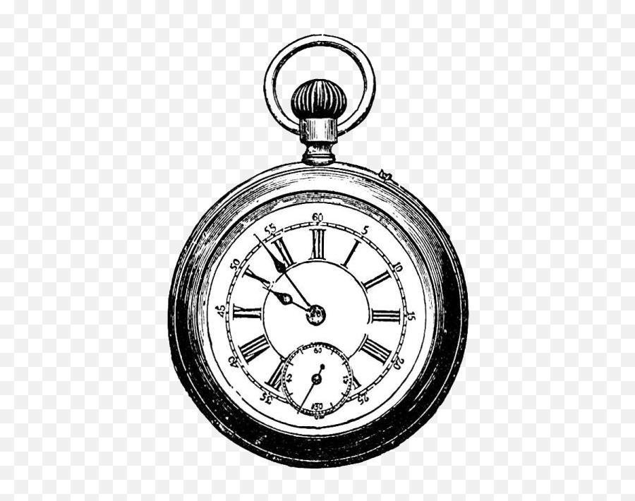 Free Victorian Clipart - Drawing Pocket Watch Transparent Png,Victorian Png