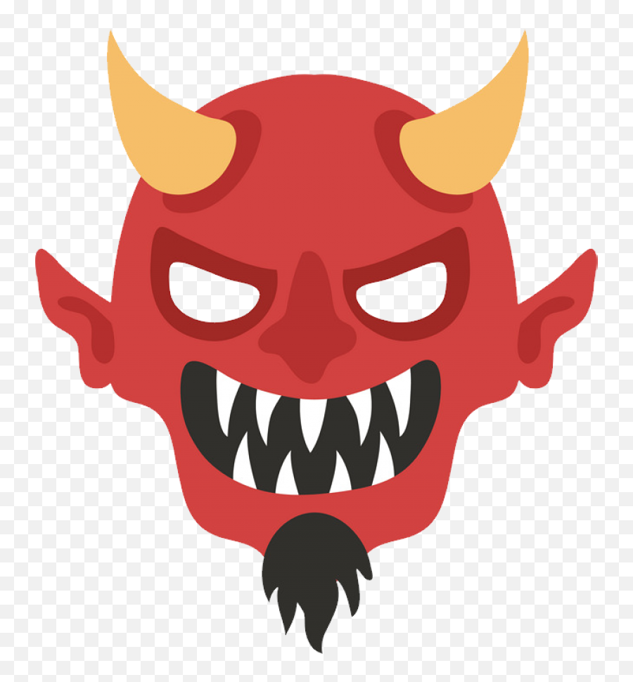 Devil Face Png - Demon Face Transparent Background,Devil Transparent Background