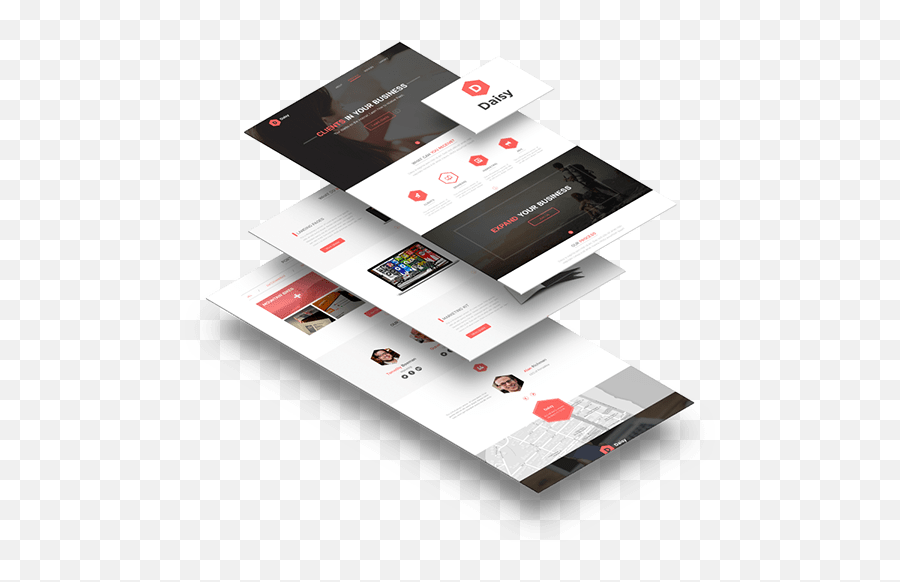 Design Awesome Psd Website Mockup - Wordpress Landing Page Design Png,Logo Mockup Psd