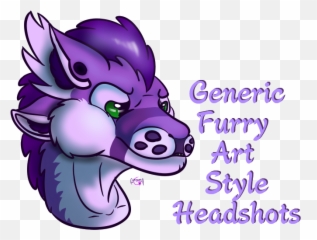 Furry Art Style Headshots - Draw Furry Art Headshot Png,Furry Png