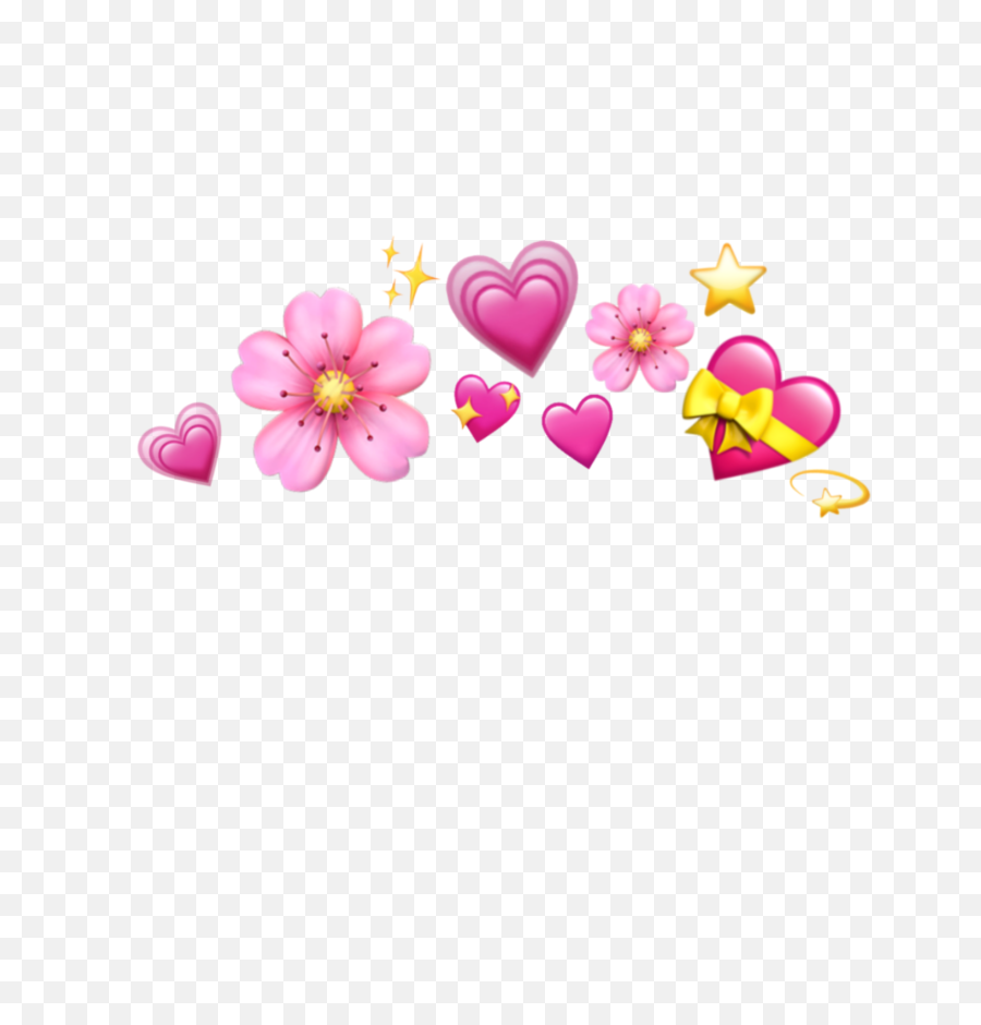 Emoji Crown Hearts Emojis Tumblr Icon - Heart Emoji Crown Png,Heart Emojis Transparent