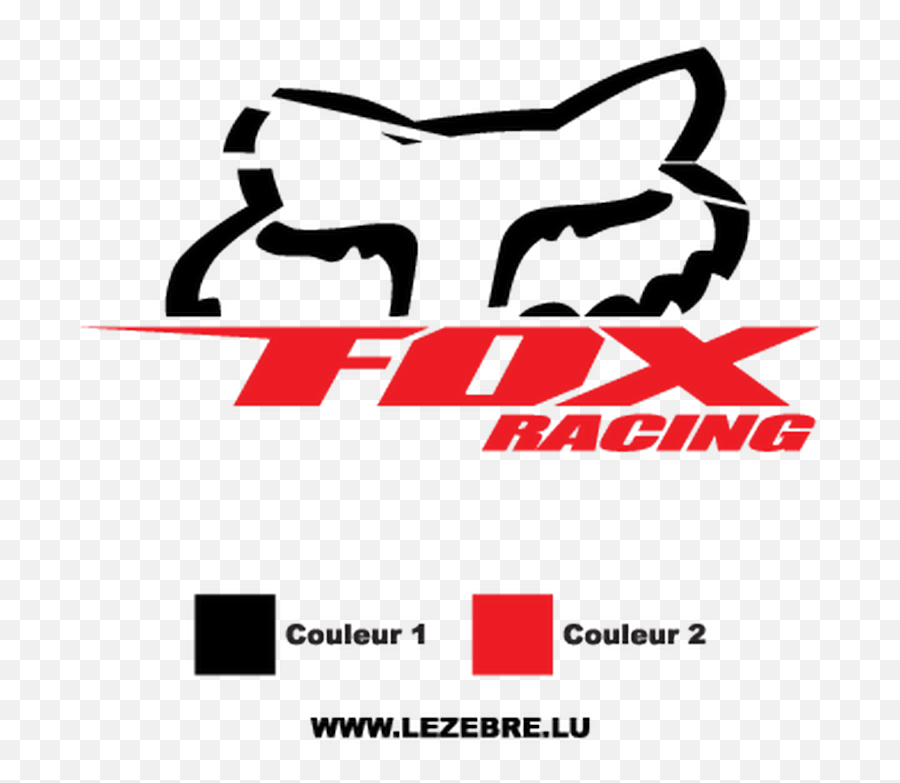 Fox Racing Sticker 2 - Automotive Decal Png,Fox Racing Logos