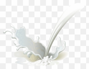 Download Milk Splash Free Png Image - Vector Transparent