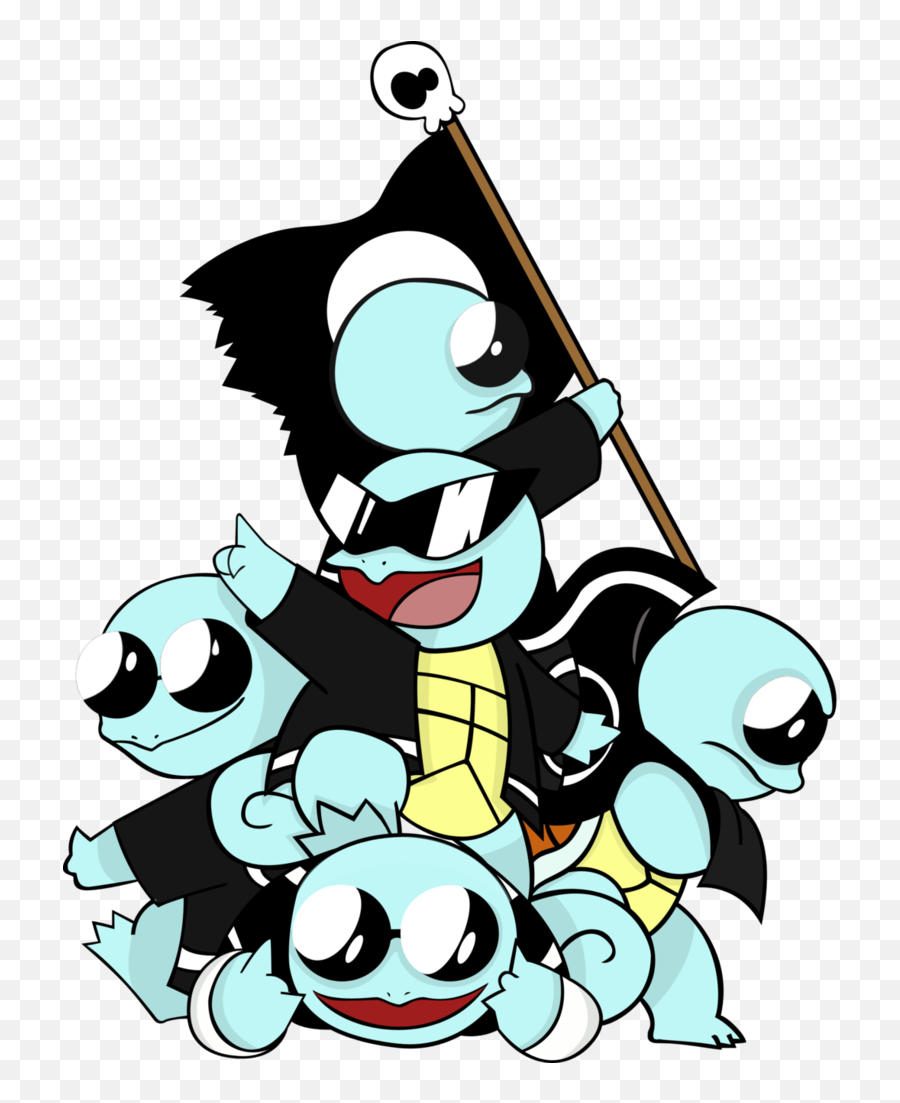 Pokemon Squirtle Squad Png - Squirtle Pokemon Background,Squirtle Transparent Background