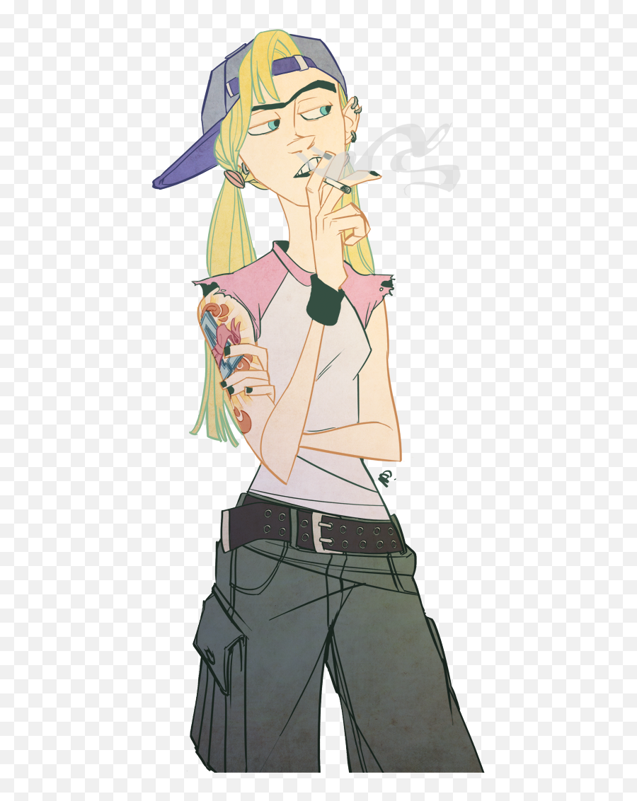 Download U201c Took A Break From Commissions With Punk Teen - Helga Hey Arnold Human Png,Hey Arnold Transparent