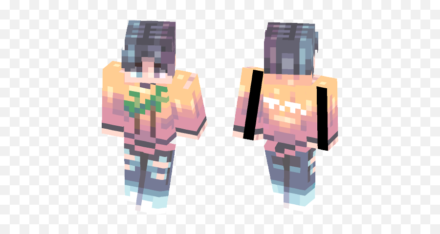 Download St Aesthetic Minecraft Skin - Aesthetic Minecraft Skins For Boys Png,Aesthetic Minecraft Logo